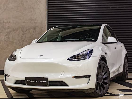 TESLA MODEL Y P100D LONG RANGE AWD ELÉTRICO em São Paulo, SP