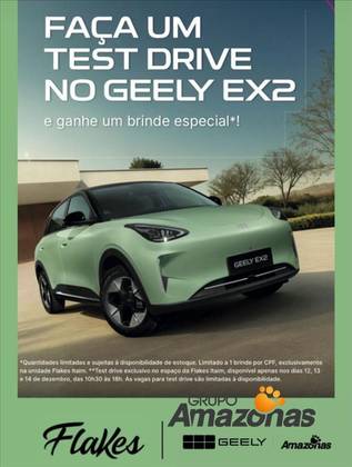 GEELY EX2 39,4 KW ELÉTRICO MAX em São Bernardo do Campo, SP