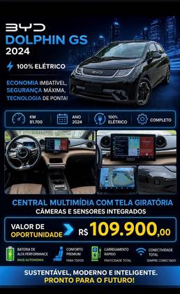 BYD DOLPHIN 44,9 KW ELÉTRICO em São Paulo, SP