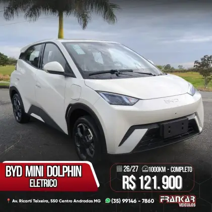 BYD DOLPHIN MINI 38 KW ELÉTRICO GS em Andradas, MG