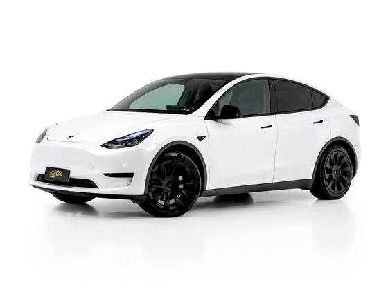 TESLA MODEL Y P100D LONG RANGE AWD ELÉTRICO em Balneário Camboriú, SC