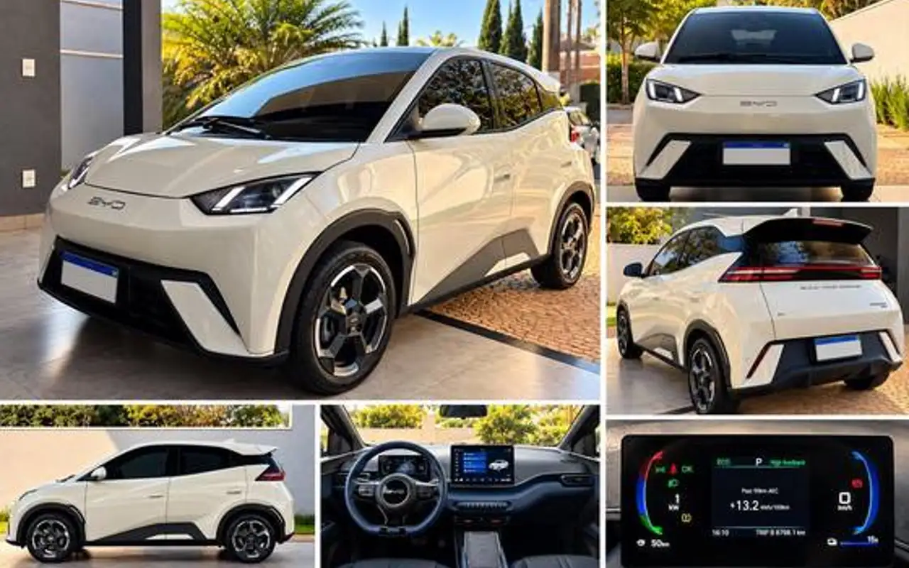 BYD DOLPHIN MINI 38 KW ELÉTRICO — foto 1 de 6